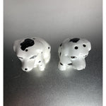 Vintage Dalmatian Dogs Salt & Pepper Shakers Ceramic