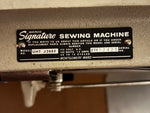 Vintage Montgomery Ward Signature Sewing Machine UHT J260F – Tested & Working | Classic Mid-Century Power & Design