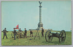 Union Gun Crew, Uniform of Artillery, Civil War, Vintage Post Card.