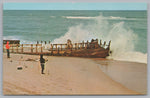 The Outer Banks Of North Carolina, USA, Vintage Post Card