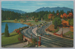 Entrance To Stanley Park, Route Of The Vista Dome, Canada, Vintage Post Card