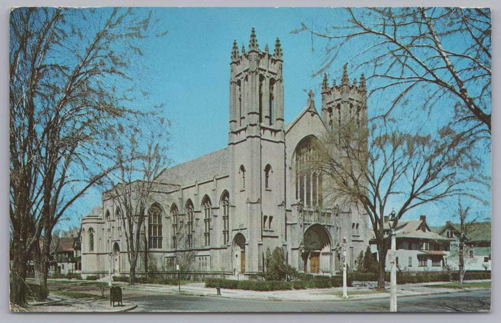 Sacred Heart Cathedral, Rochester, New York, USA, Vintage Post Card