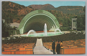 Hollywood Bowl In Hollywood California, United States Of America, Vintage Post Card.