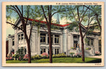 Lawson McGhee Library, Knoxville, Tennessee, USA, Vintage Post Card