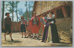 Costumes And Buildings, Jamestown Exhibit, Jamestown, Virginia PC