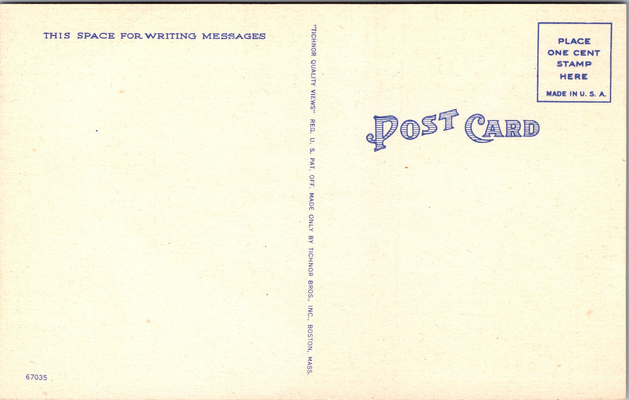Lake Maranacook, Winthrop, Maine, USA, Vintage Post Card