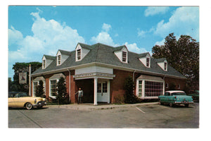The Lafayette Charcoal Steak And Seafood House, Vintage Post Card.