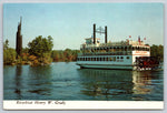 Riverboat Henry W. Grady, Vintage Post Card