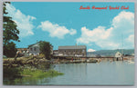 The South Freeport Yacht Club, South Freeport, Maine, USA, Vintage Post Card