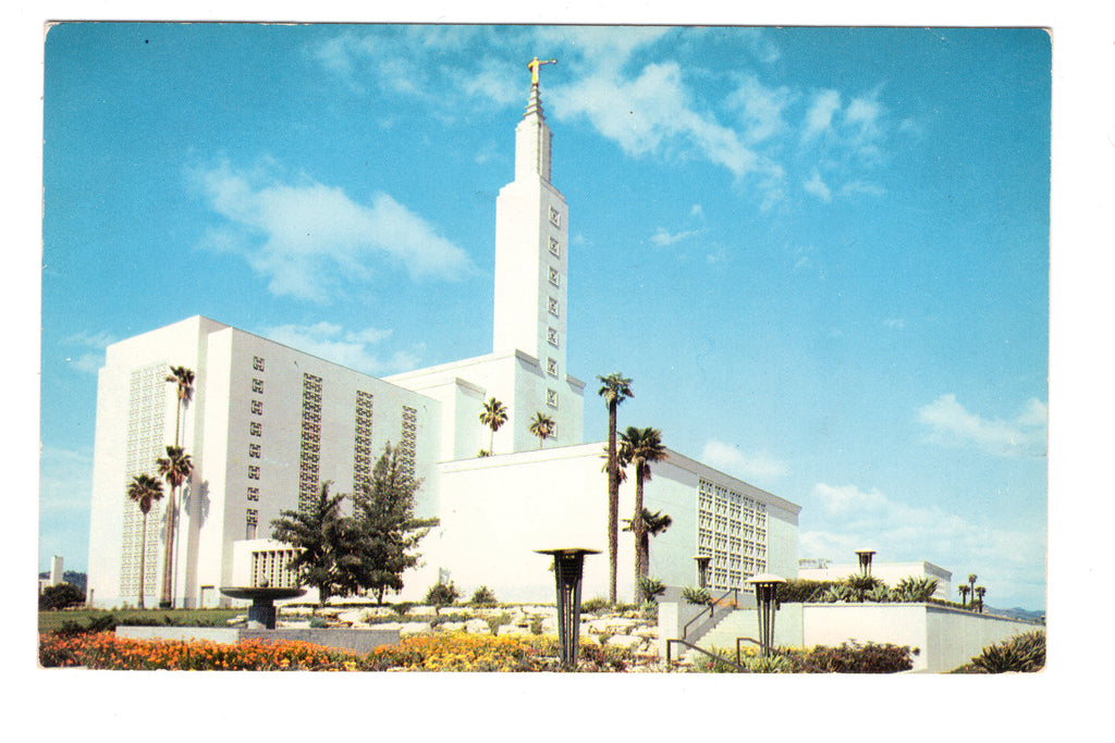 Church Of Jesus Christ, Latter-Day Saints, California, Vintage Post Card.