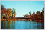 The Covered Bridge, Stone Mountain, Georgia, Vintage Post Card
