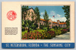 St. Petersburg, Florida, The Sunshine State, USA, Vintage Post Card