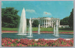 The Capital, White House, Washington DC,  Vintage Post Card