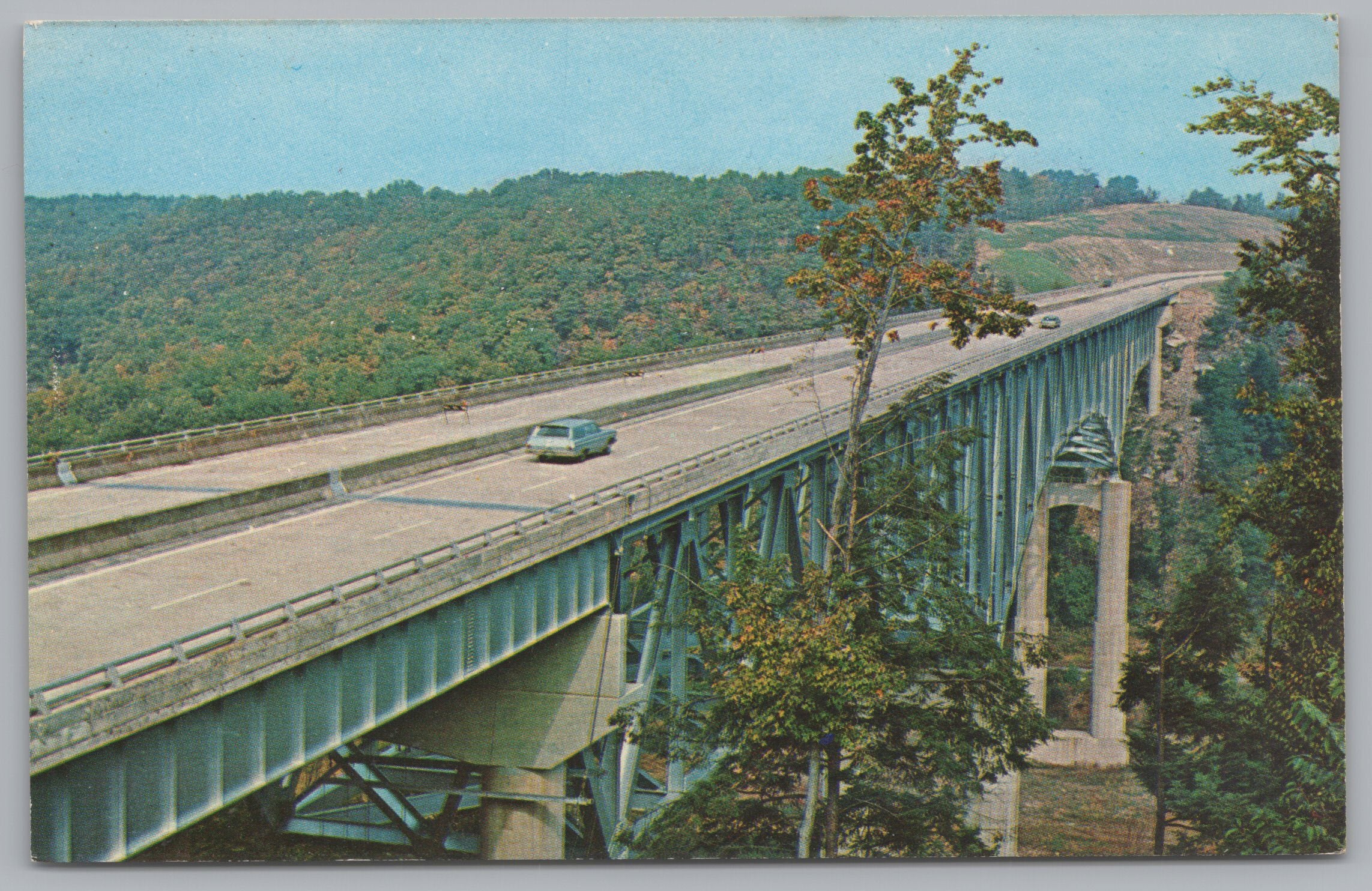 Pennsylvania, Shortway Bridge, Allegheny River, Interstate 80, VTG PC