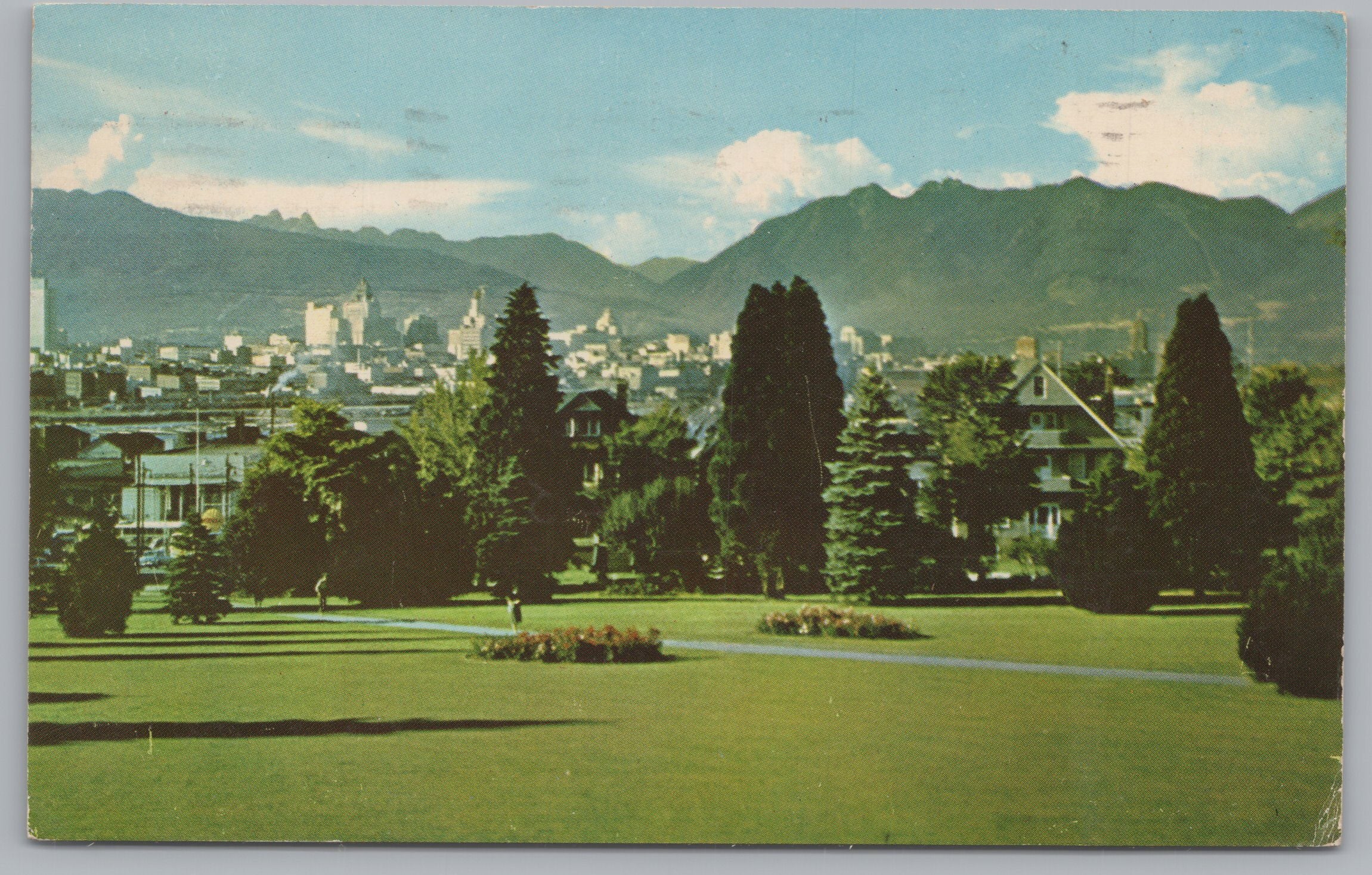 Formally Known As Little Mountain Park, Vintage Post Card.