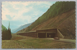 Rogers Pass Section Of The Trans-Canada Highway, Vintage PC