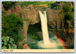 Rainbow Falls, Islands Of Hawaii, Vintage Post Card