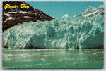 Glacier Bay, Ice Formations, Alaska, USA, Vintage Post Card