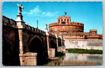 Roma, Sant Angelo’s Castle, Vintage Post Card