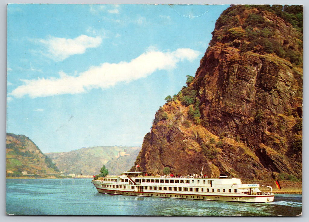 MS Europa, Cruise Ship, Vintage Post Card