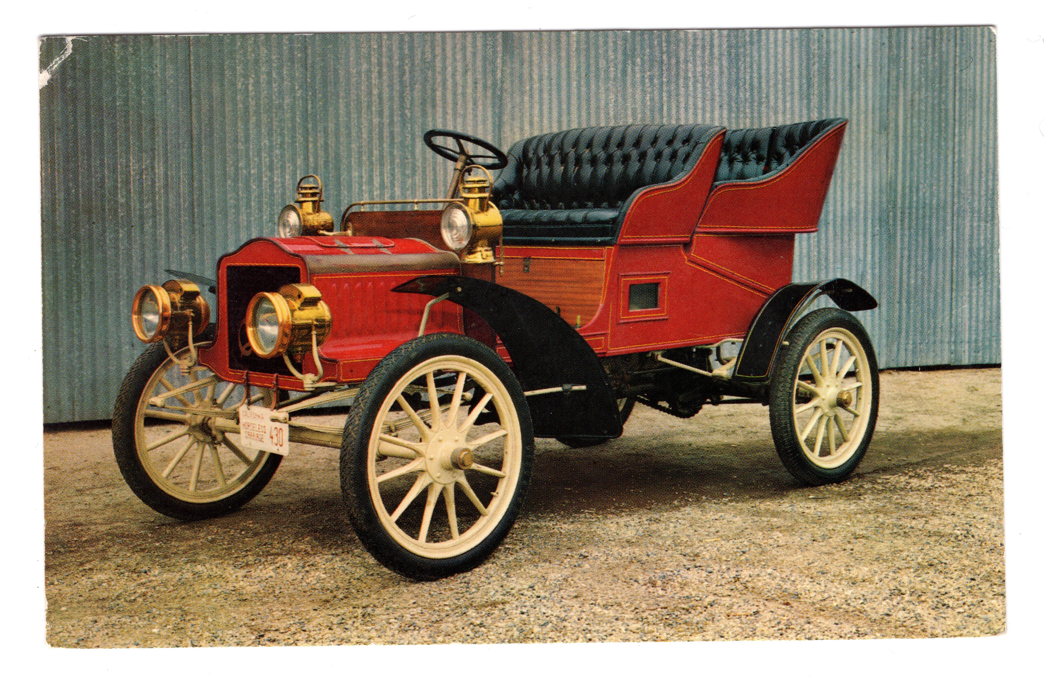 Greenlee’s Century Pontiac, Advertisement Vintage Post Card.