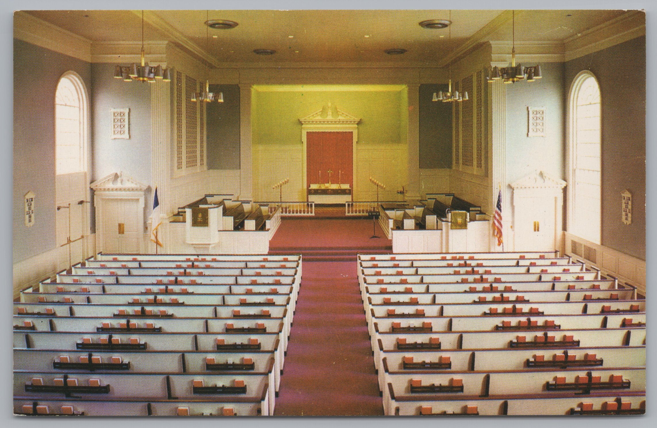 Trinity Evangelical Lutheran Church, Camp Hill, Pennsylvania, Vintage Post Card