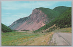 Cap Rogue Cabot Trail, Cape Breton Highlands National Park, Nova Scotia, VTG PC