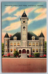 Washington County Courthouse, Fayetteville, Arkansas, USA, Vintage Post Card