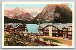 Many Glacier Hotel, Glacier National Park, USA, Vintage Post Card