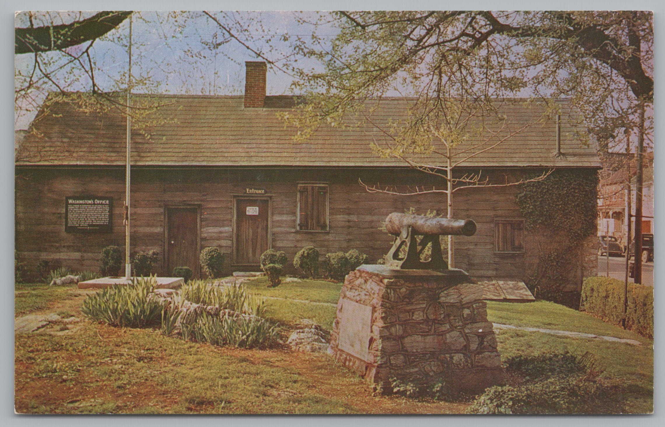 Washingtons Headquarters, Winchester, Virginia, USA, Vintage Post Card.