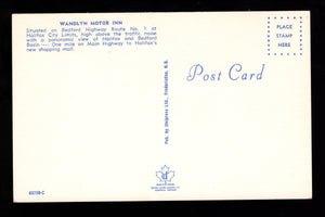 Wandlyn Motor Inn, Bedford Highway, Halifax Vintage Post Card