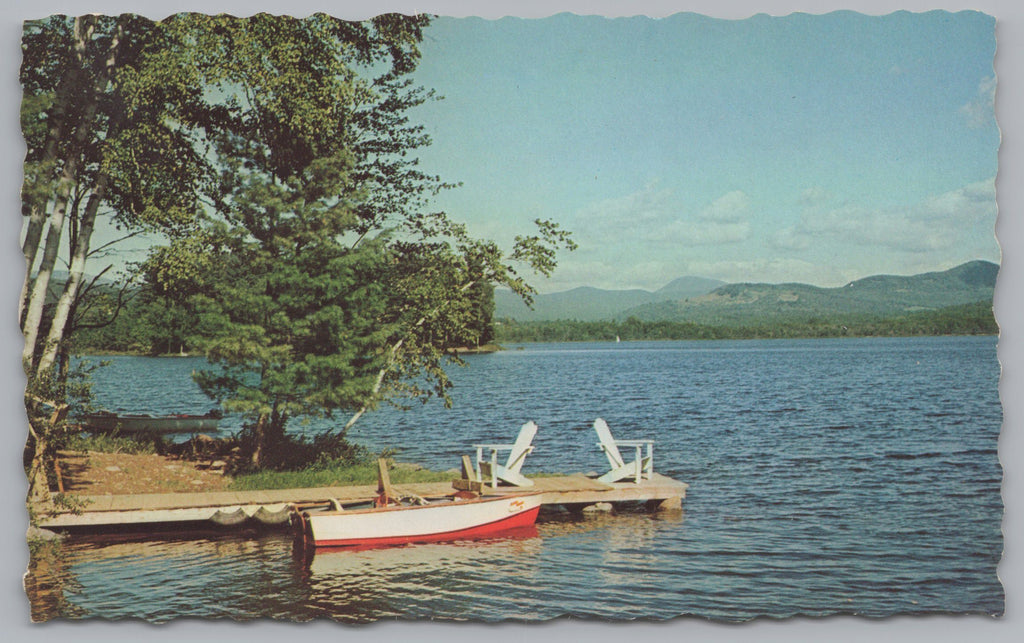 Wilson Lake, Wilton, Maine, EIP Photo by Harold Karkos Vintage PC