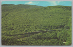 Train Crossing Bellevue Valley, Algoma Central Railway, Agawa Canyon Tour, Vintage Post Card