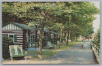 Red Run Lodge, Restaurant, Sunshine Trail, Vintage Post Card.