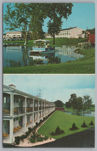 Willow Valley Motor Inn, Vintage Post Card.