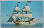 A Replica Of The 100 Ton Susan-Constant, Vintage Post Card.