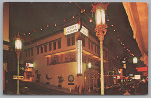 The Golden Pavilion, Chinese And American Restaurant, Vintage Post Card.