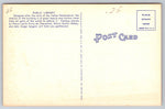 Public Library, Boston, Massachusetts, USA, Vintage Post Card