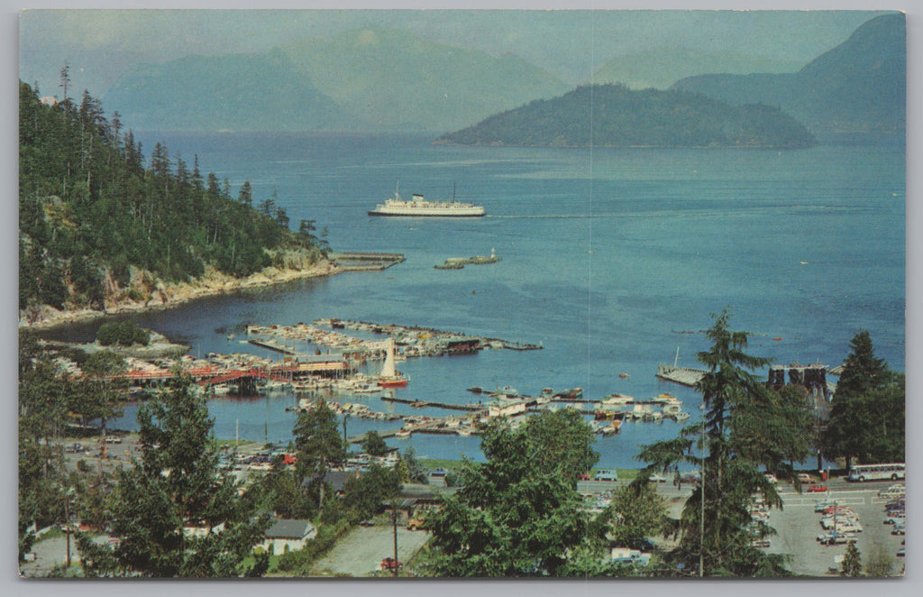 Horseshoe Bay, West Vancouver, B.C., Canada, Vintage Post Card