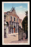 The Alamo, Built 1718 in San Antonio Texas, Vintage Post Card.