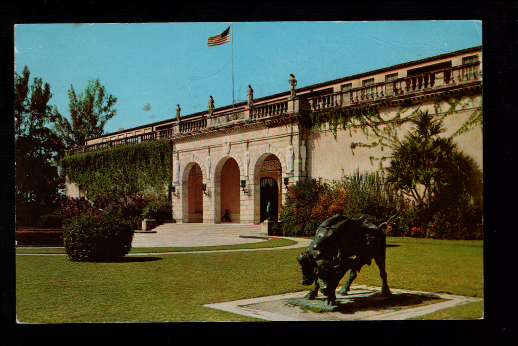 Ringling Museum of Art, Between Sarasota and Bradenton Florida, Vintage Post Card.