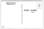 Sheboygan Yacht Club, Sheboygan, Wisconsin, Vintage Post Card