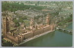 Aerial View Houses of Parliament, Big Ben, Westminster Abbey, Whitehall, London, PC