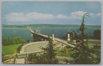 Lake Washington, Floating Bridge, Seattle Washington, Vintage Post Card.