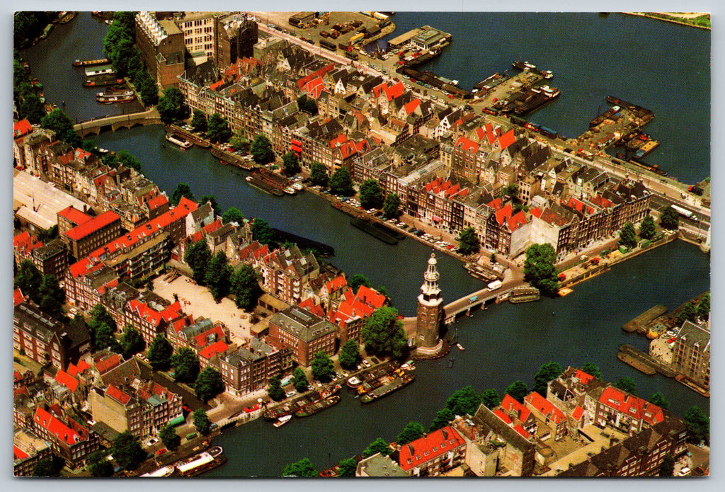 Amsterdam, Holland, Vintage Post Card