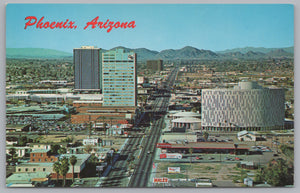 North Central High Rise Complex, Phoenix, Arizona, Vintage Post Card.