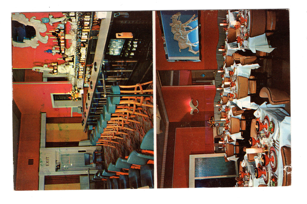 Novak’s Towne Terrace, Brookline MA Vintage Post Card.