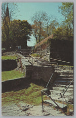The Natural Stone Steps, Harpers Ferry, West Virginia, Vintage Post Card.