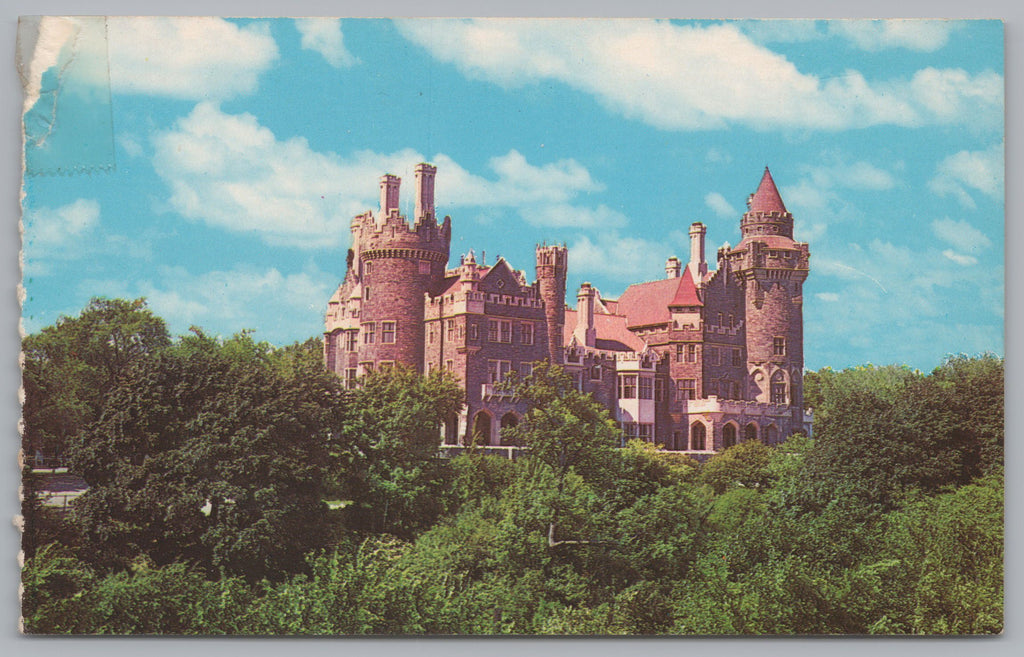 Casa Loma, Toronto, Ontario, Canada, Vintage Post Card.