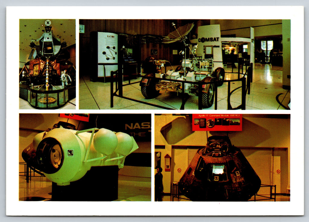 Lyndon B Johnson Space Center, Vintage Post Card